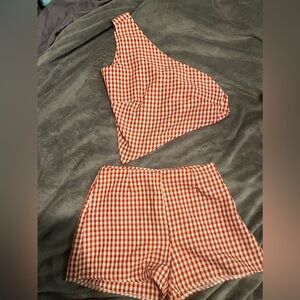 Gingham Checkered Women's Shorts